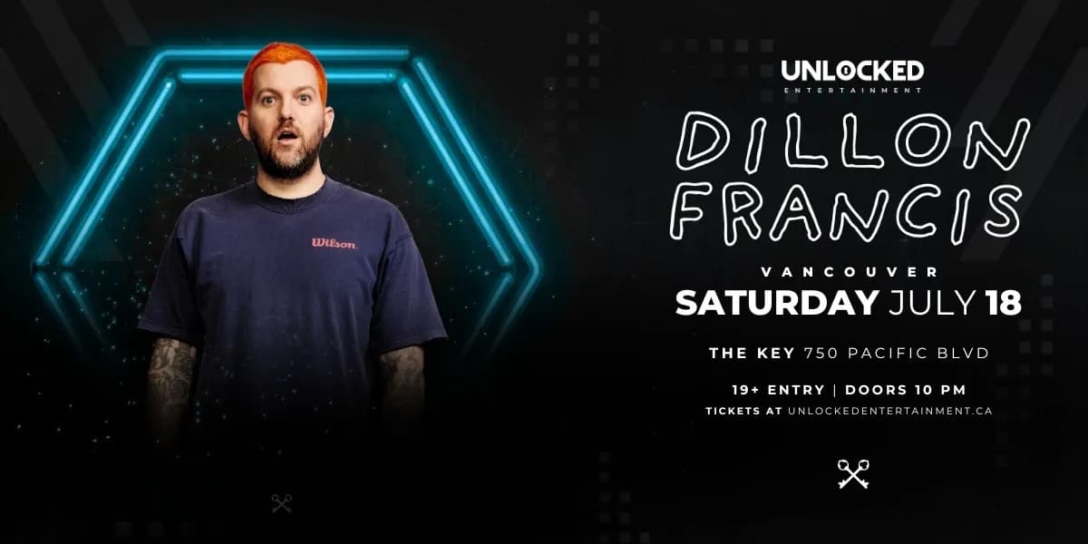 DILLON FRANCIS event poster