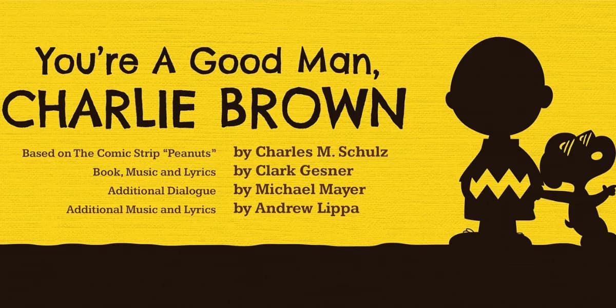 You're A Good Man, Charlie Brown event poster