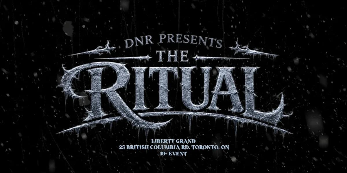 THE RITUAL 2.0 event poster