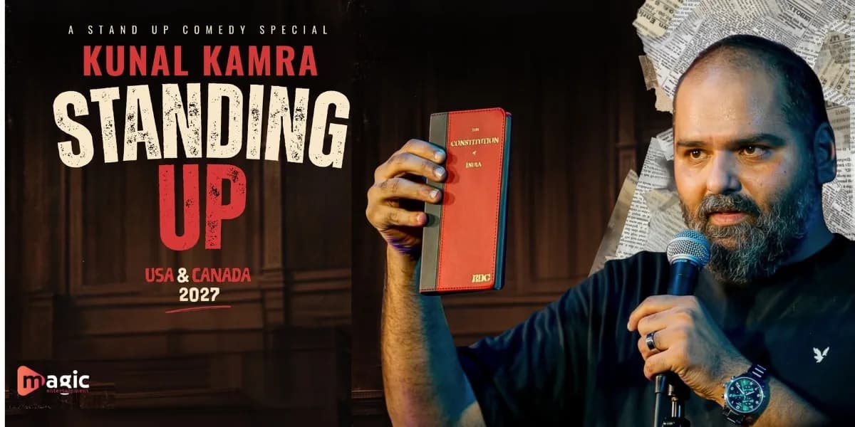 Standing Up by Kunal Kamra event poster