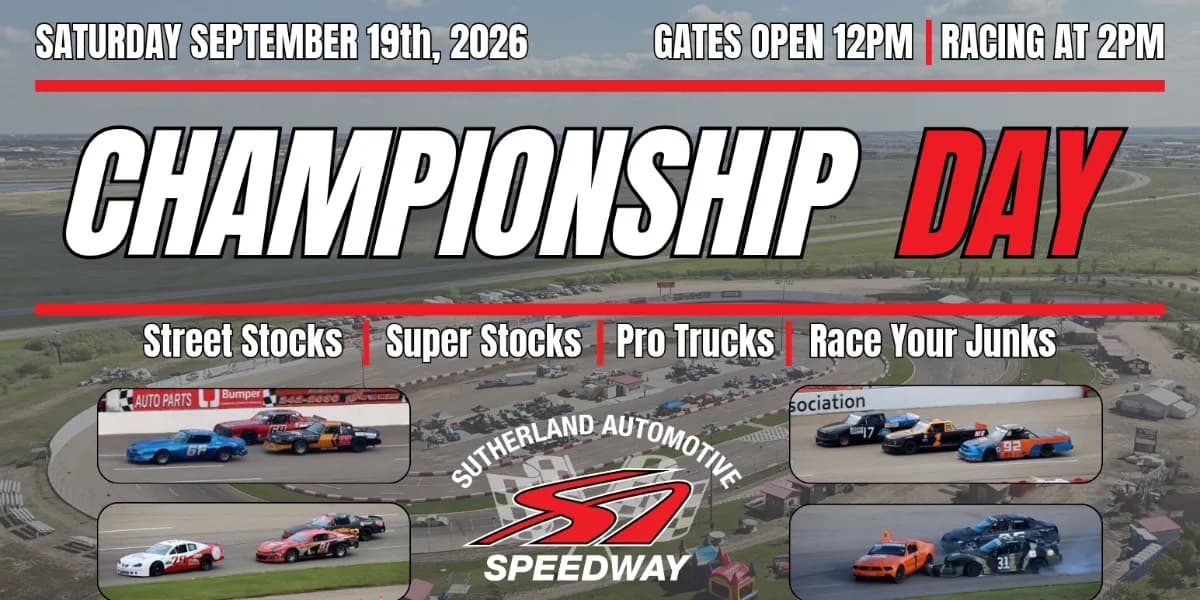 Event #11- Championship Day event poster