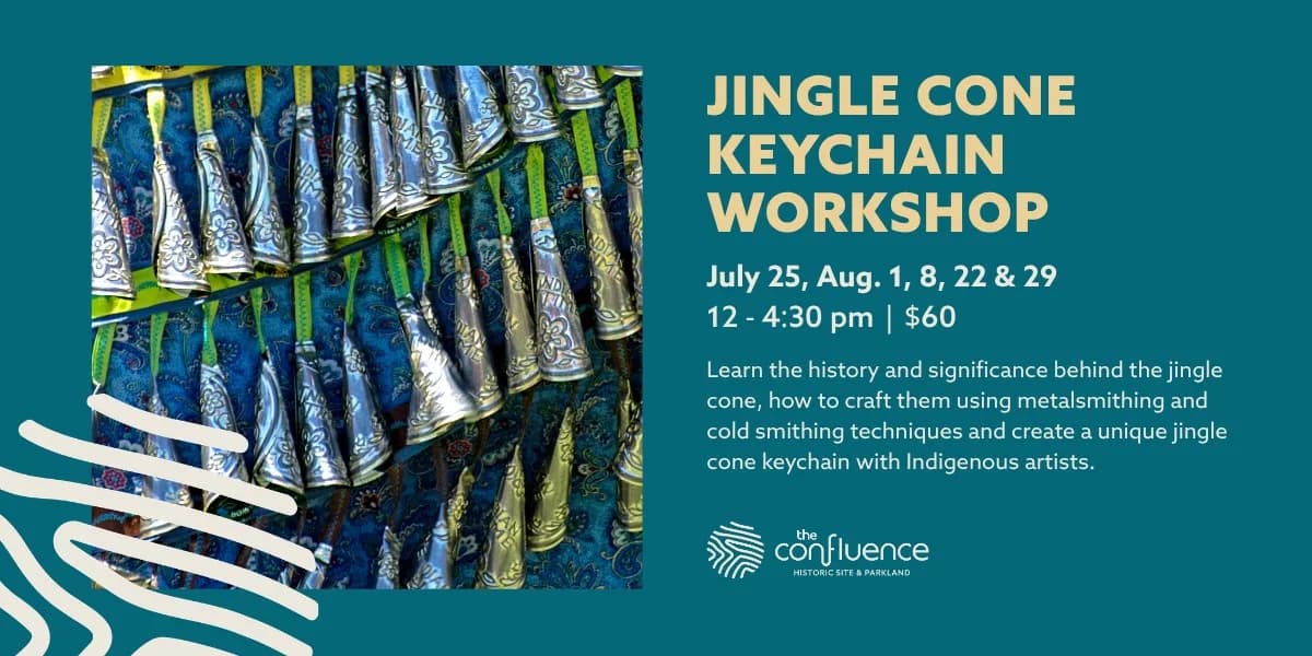 Jingle Cone Keychain Workshop event poster
