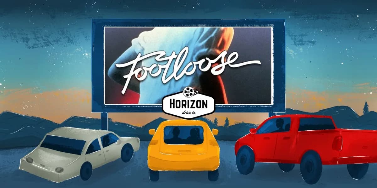 Footloose August 13 Edmonton event poster