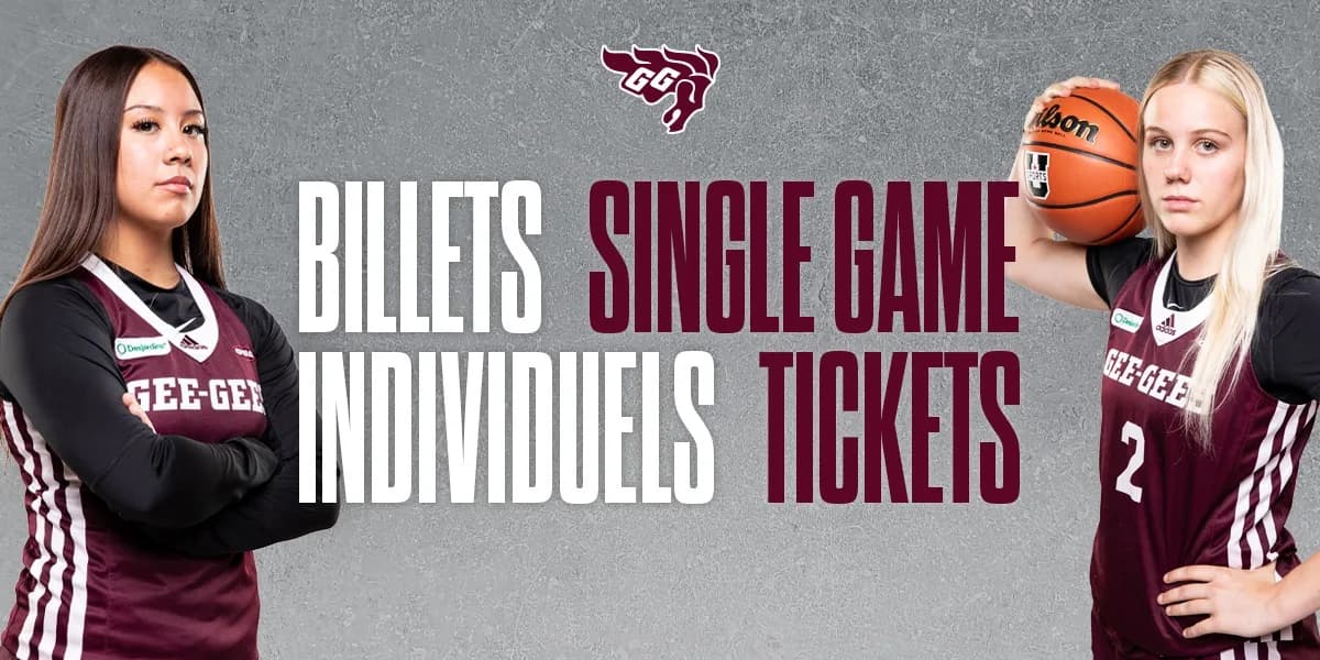 Gee-Gees Basketball (F/W) event poster