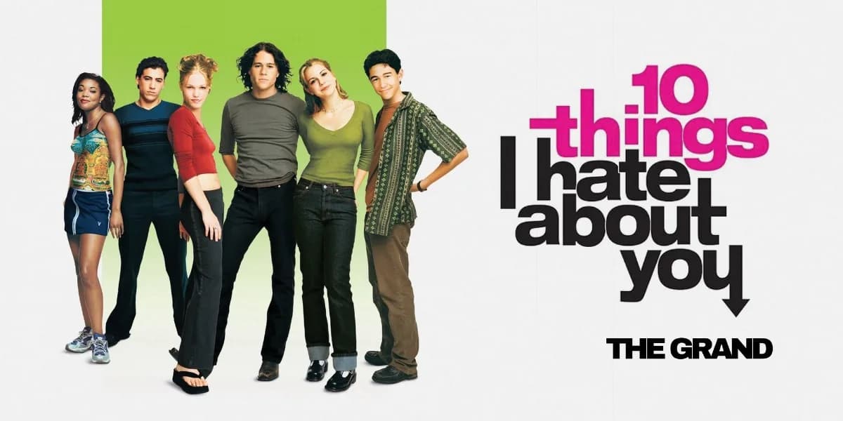 10 Things I Hate About You event poster