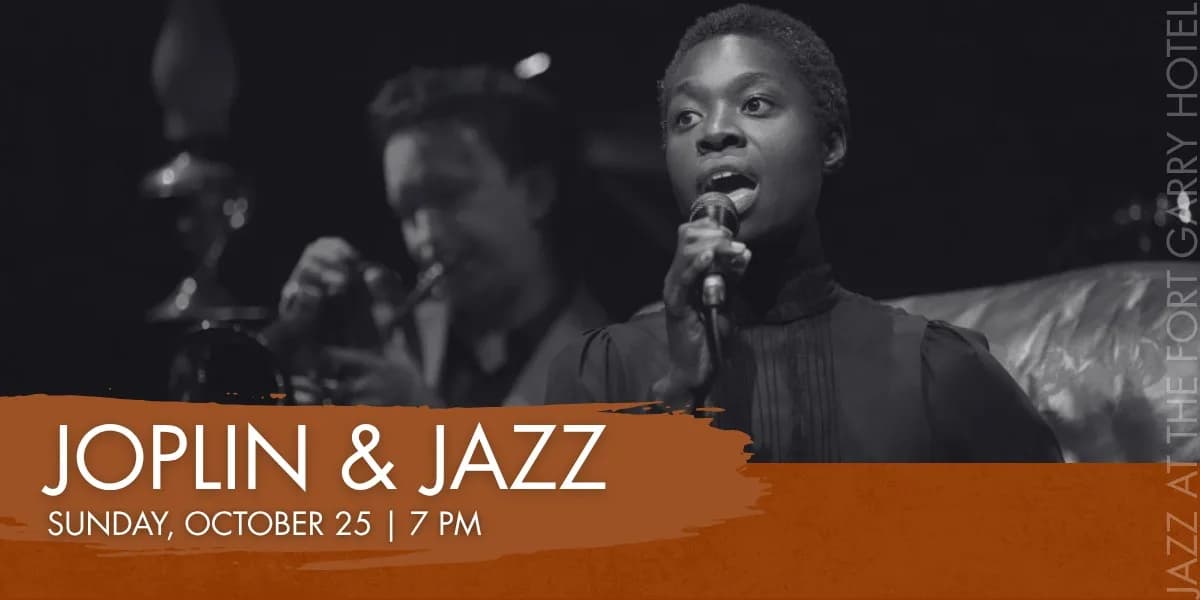 Joplin & Jazz event poster