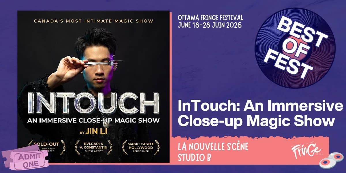 Best of Fest: InTouch: An Immersive Close-up Magic Show event poster