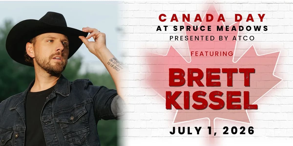 Canada Day with Brett Kissel event poster