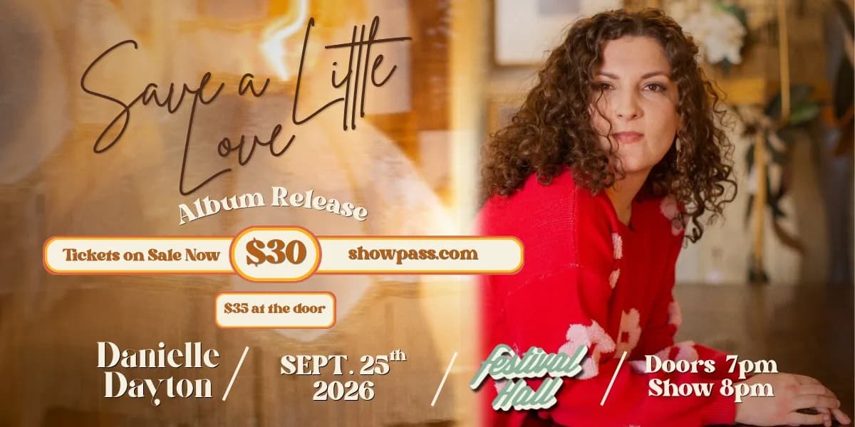 Danielle Dayton Album Release event poster