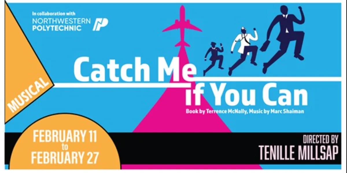 Catch Me if You Can event poster