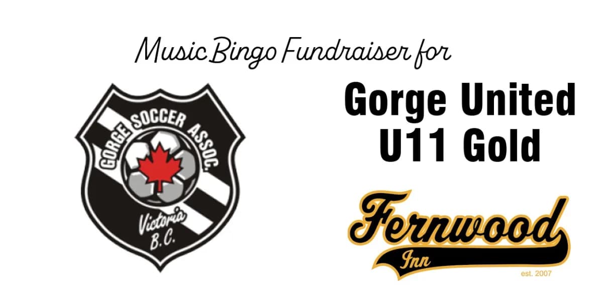 Gorge United U11 Gold Music Bingo event poster