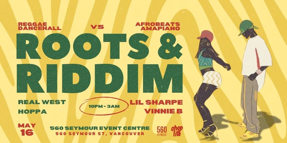 Roots & Riddim event poster