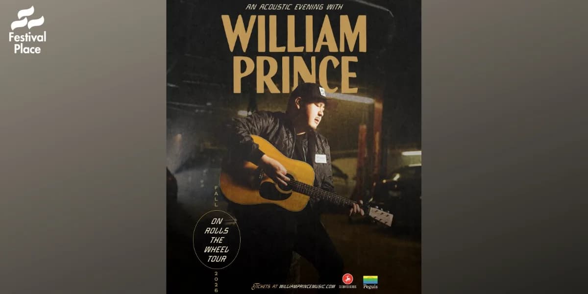 An Acoustic Evening with William Prince event poster
