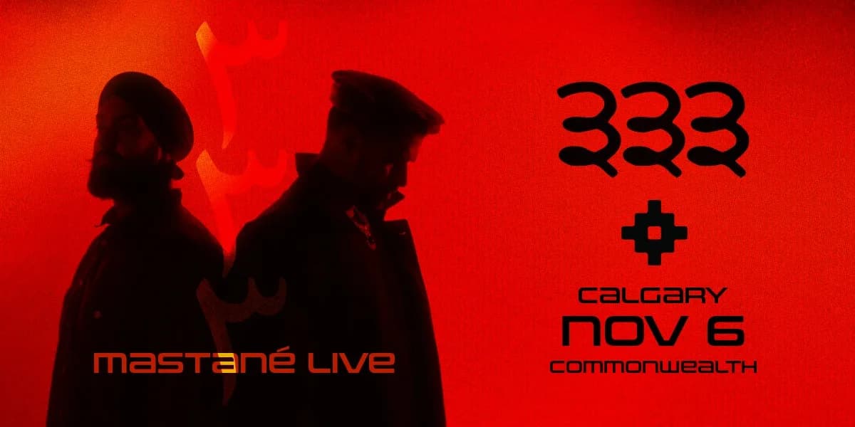 MASTANÉ LIVE event poster