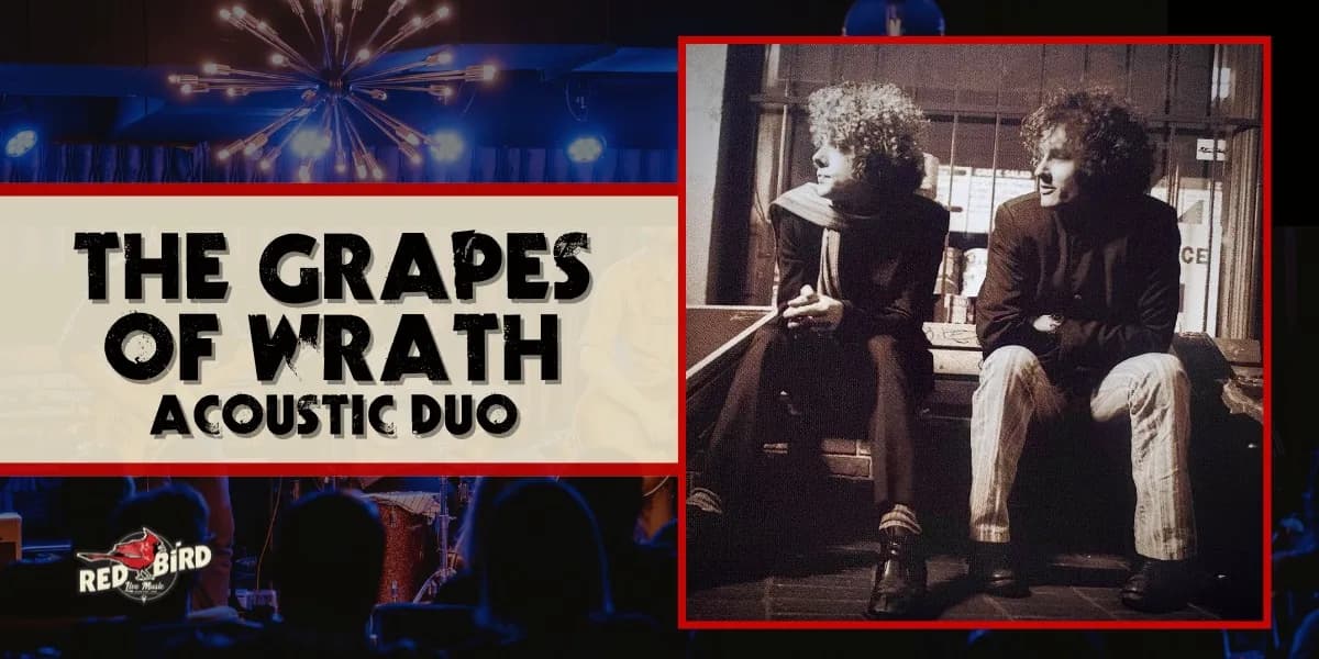 The Grapes of Wrath Acoustic Duo event poster