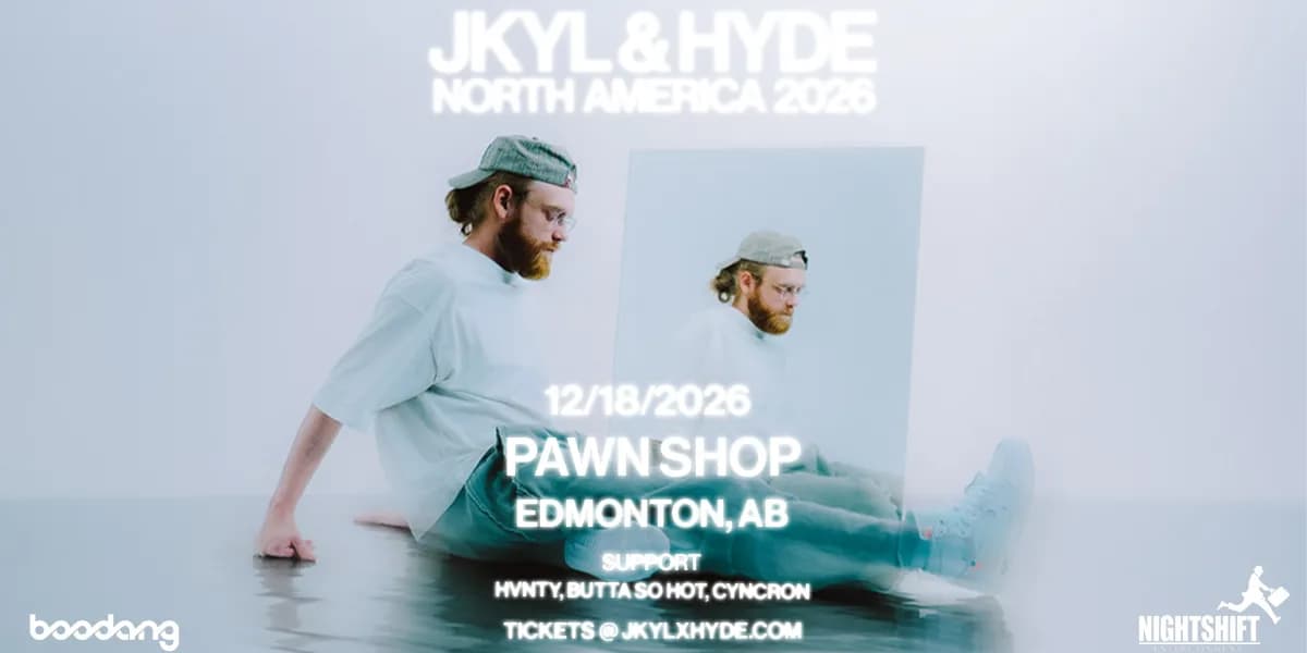 Jkyl & Hyde - Edmonton event poster