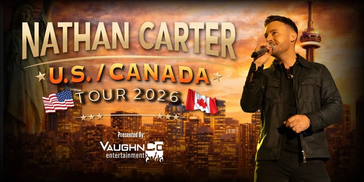 Nathan Carter event poster