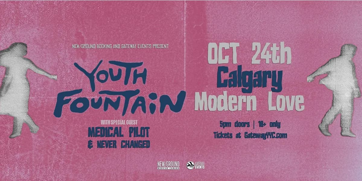 Youth Fountain - Calgary event poster