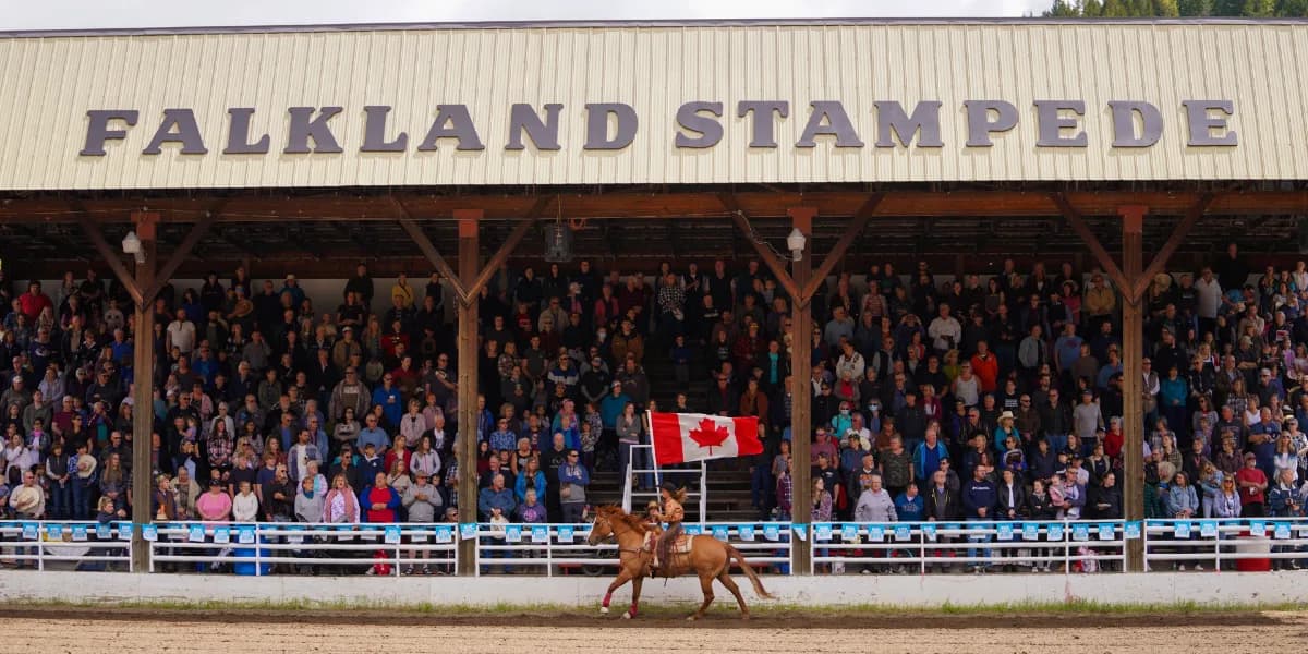 The 106th Falkland Stampede | Event Calendar event poster