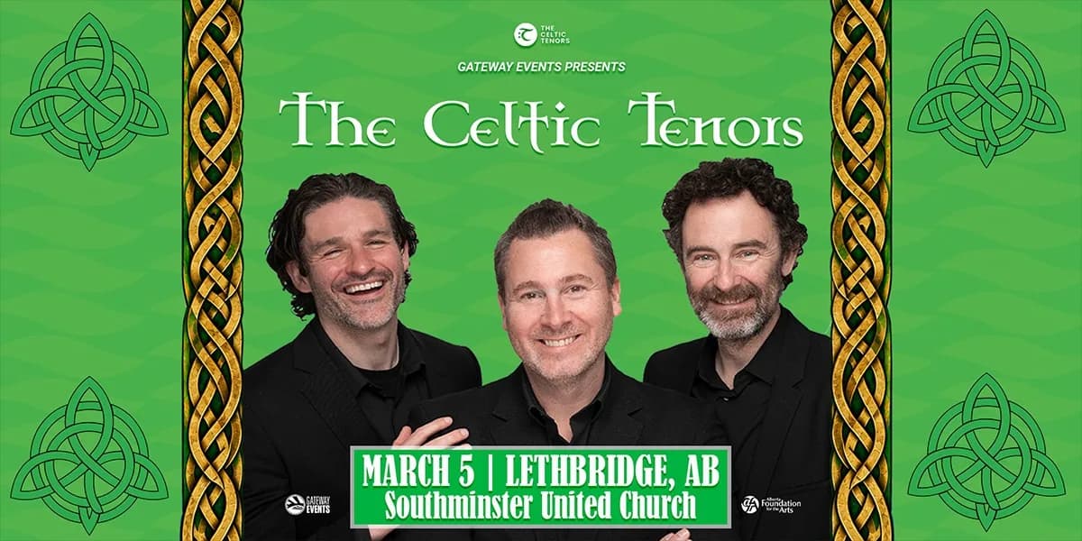The Celtic Tenors event poster