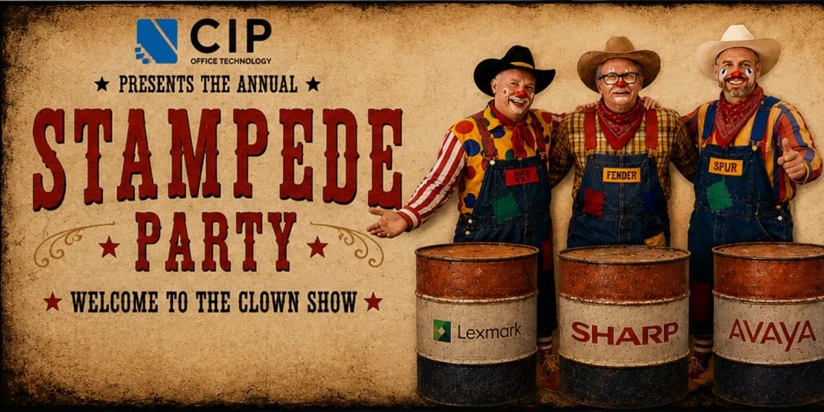 CIP Stampede 2026 event poster