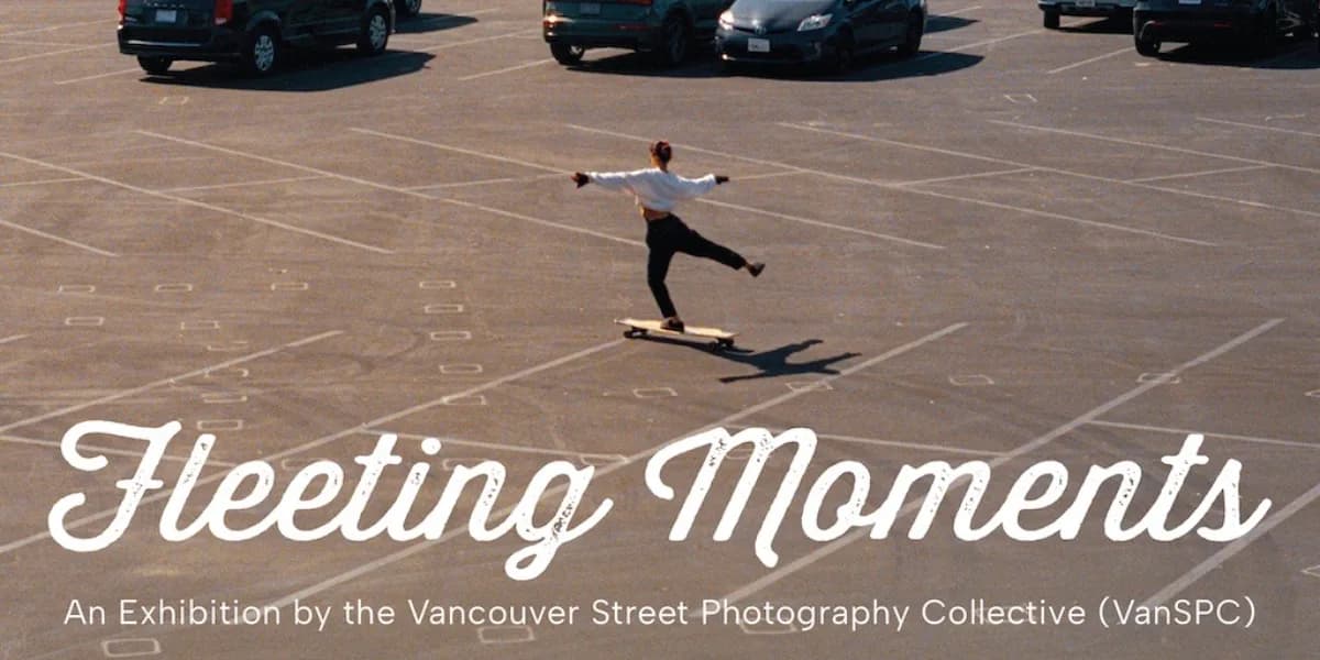 'Fleeting Moments' - Opening Reception event poster