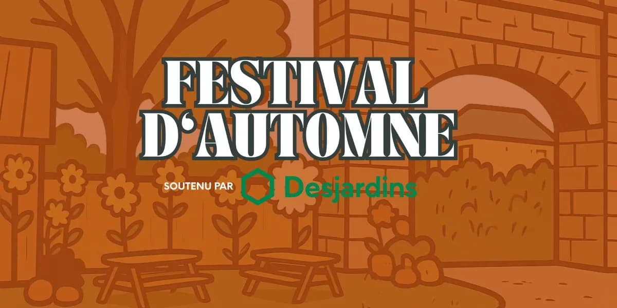 Festival d'automne / Fall Festival event poster