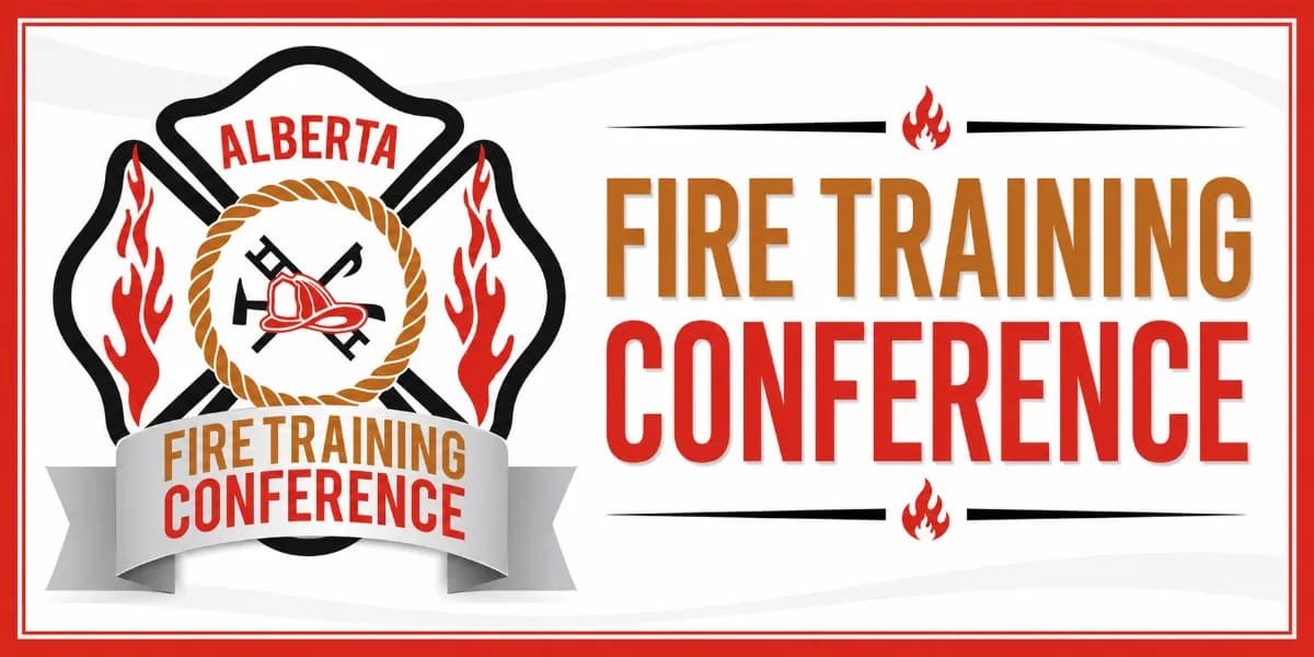 2026 Alberta Fire Training Conference event poster