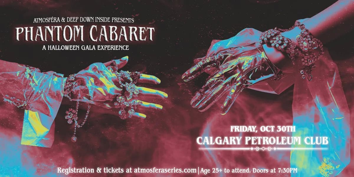 Phantom Cabaret - A Halloween Gala Experience event poster
