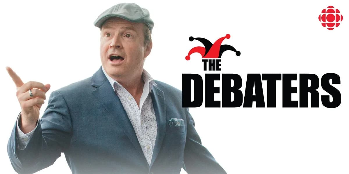 CBC Radio's The Debaters event poster