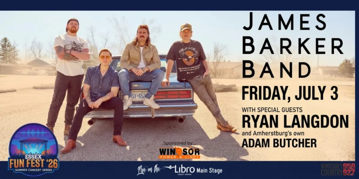 James Barker Band - Essex Fun Fest