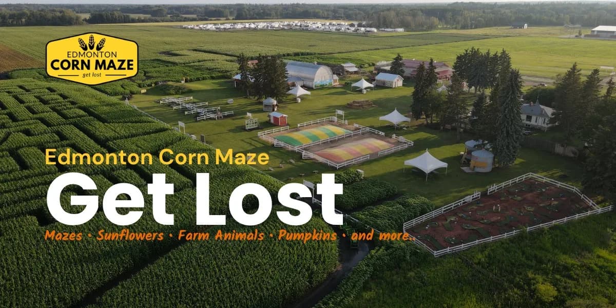 Edmonton Corn Maze - Daily Admission | August event poster
