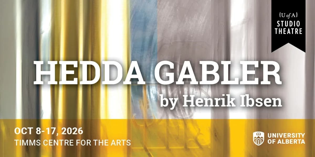 Hedda Gabler event poster