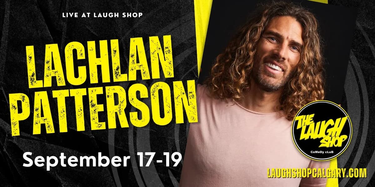 Lachlan Patterson event poster