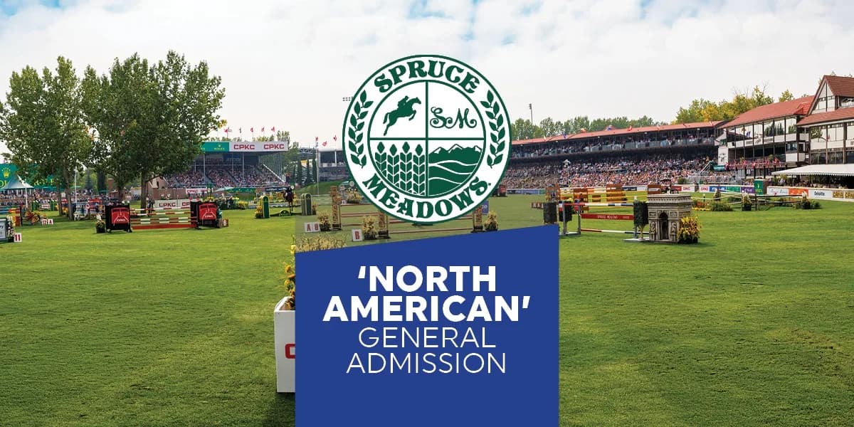 'North American' (General Admission) presented by Rolex event poster