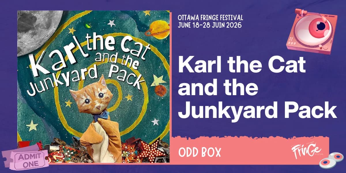 Karl the Cat and the Junkyard Pack event poster