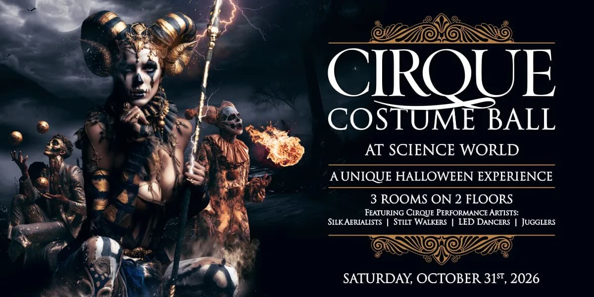Cirque Costume Ball 2026 event poster