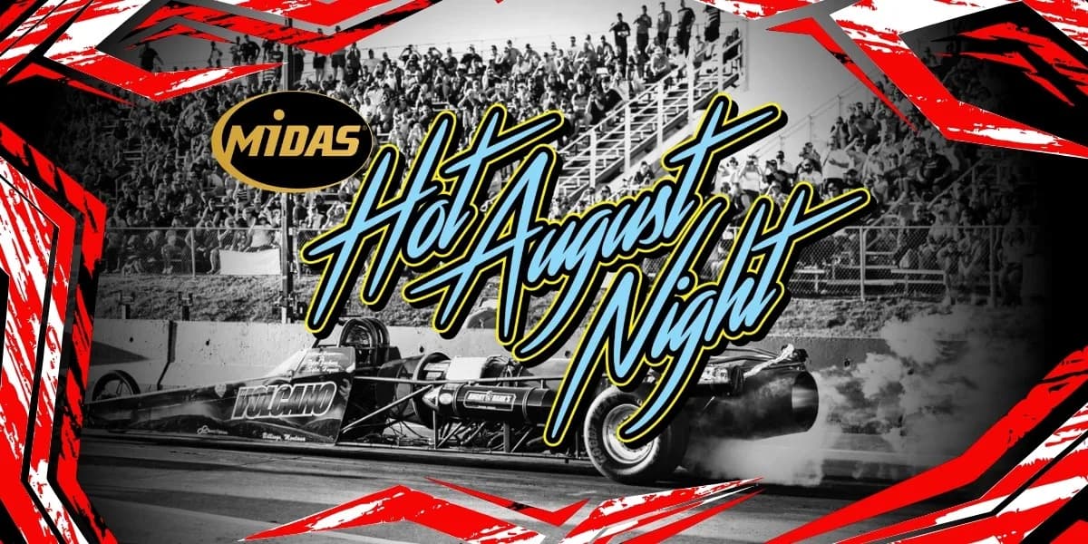 MIDAS HOT AUGUST NIGHT 2026 event poster