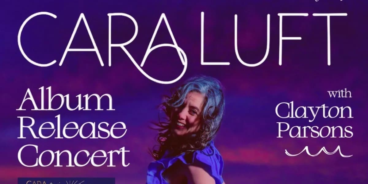 Cara Luft (The Small Glories) Album Release @ The Aviary! event poster