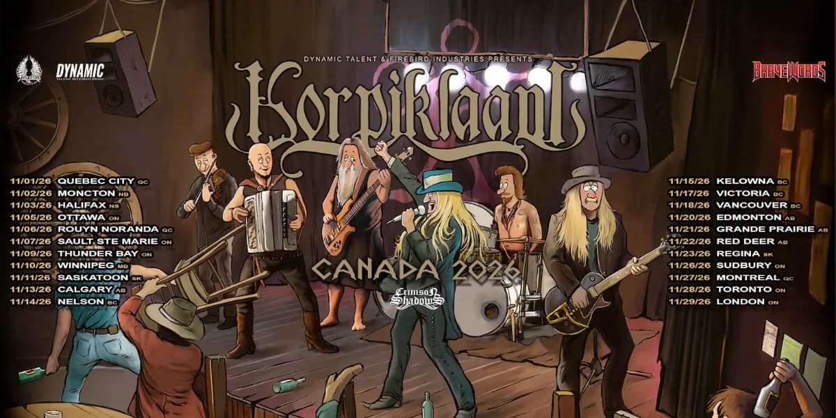 Korpiklaani - The Grand event poster