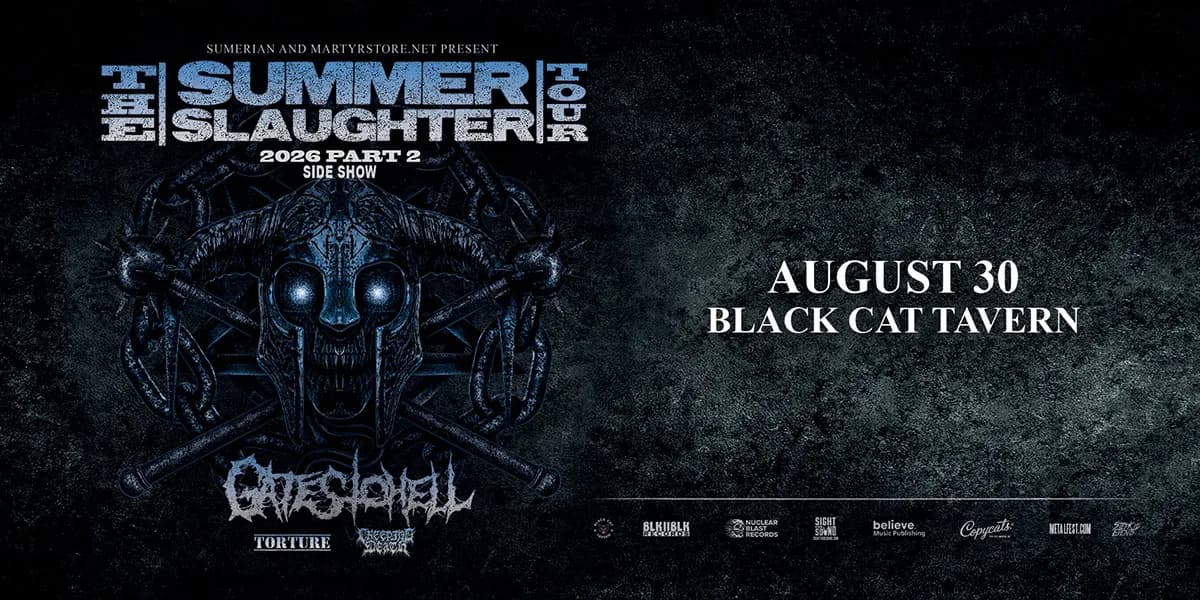 Gates To Hell: Summer Slaughter Tour 2026: Side Show event poster