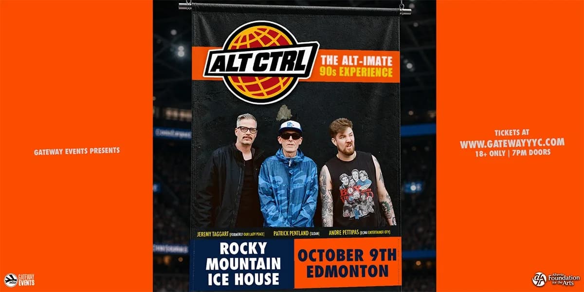ALT CTRL - Edmonton event poster