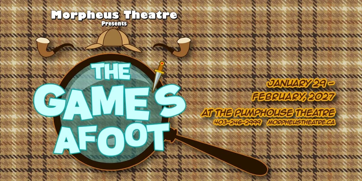 The Game's Afoot event poster