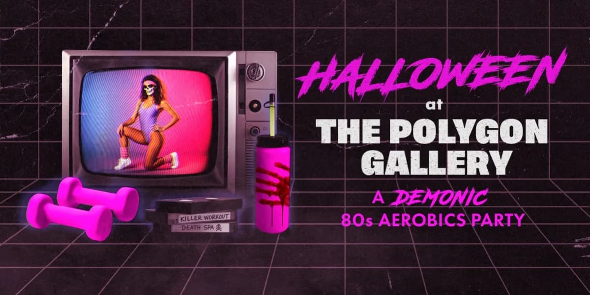 Halloween at The Polygon Gallery event poster