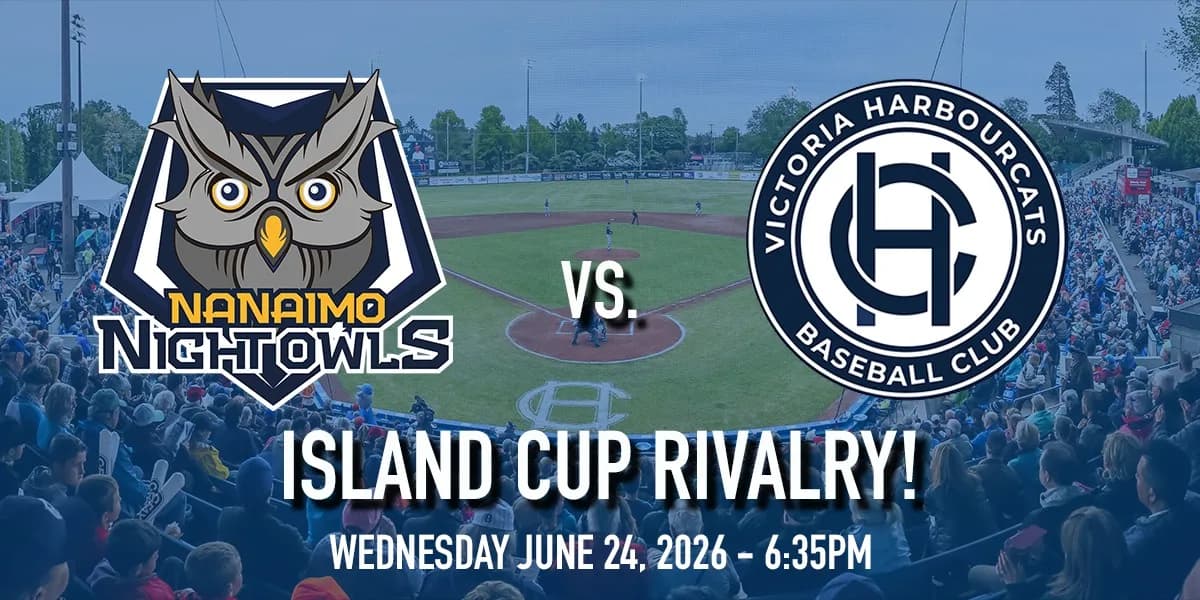 Nanaimo NightOwls vs. Victoria HarbourCats event poster