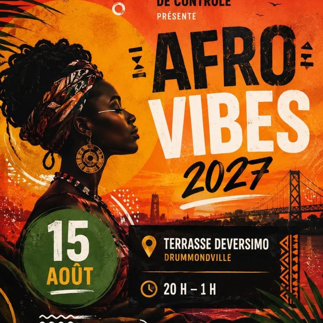 Afro Vibes 2026 event poster