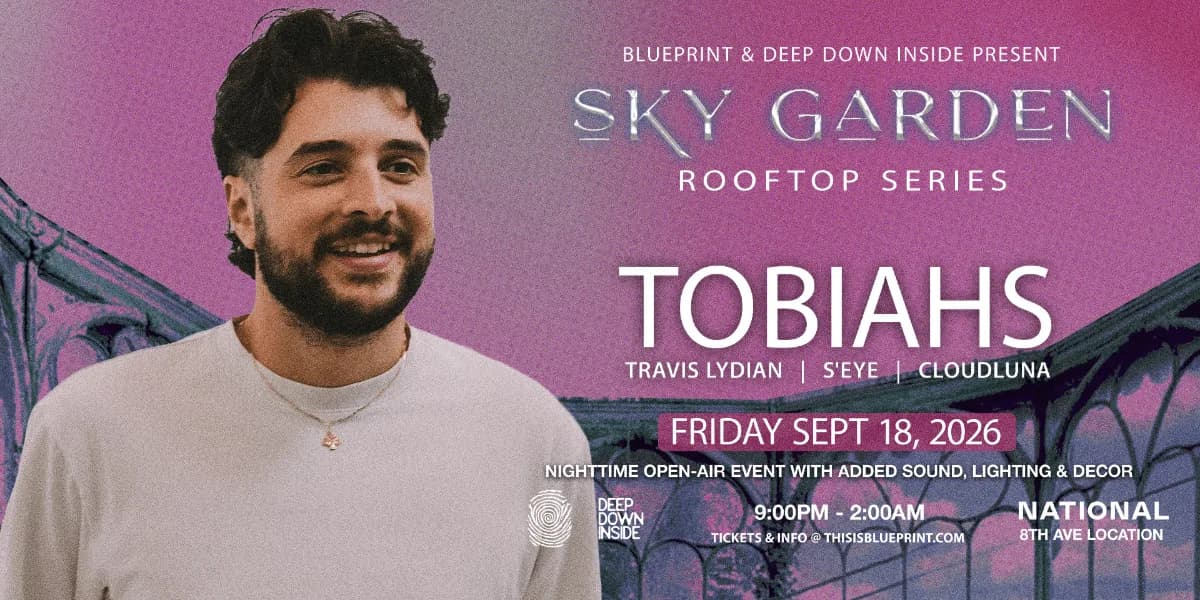 Tobiahs event poster