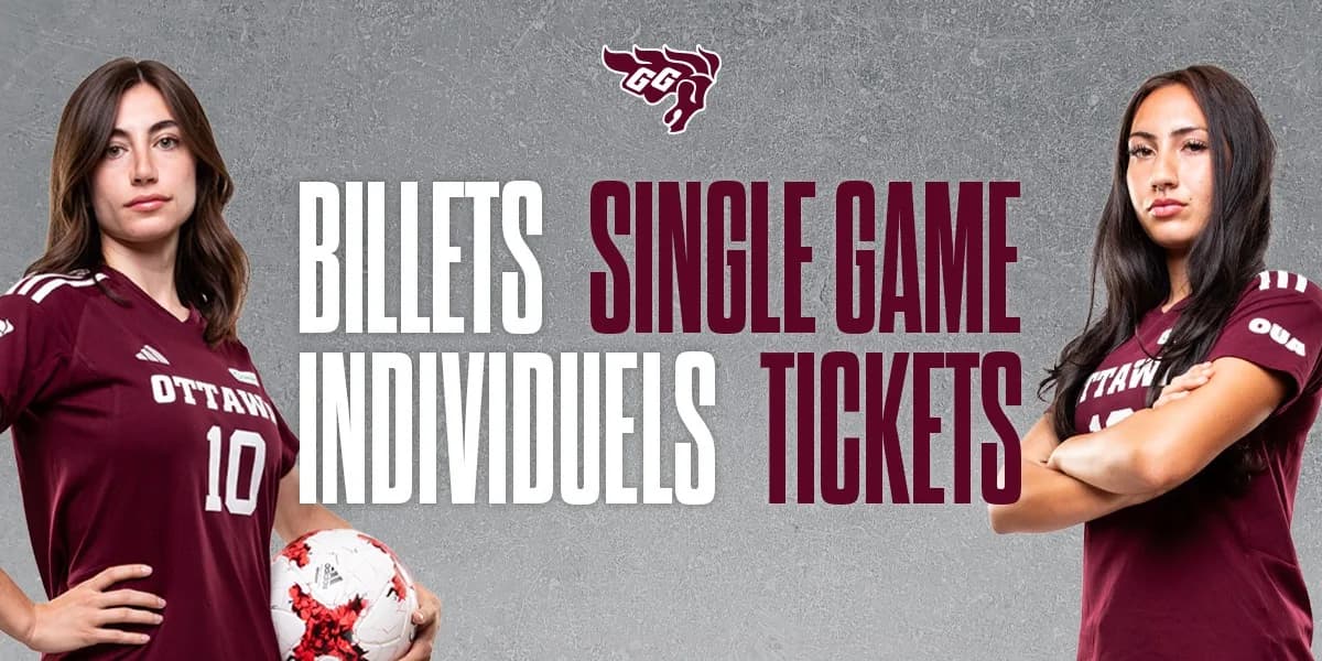 Gee-Gees Soccer (F/W) event poster