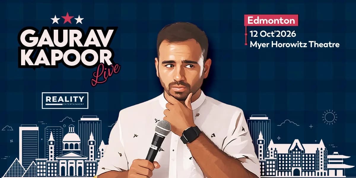 Gaurav Kapoor Live event poster