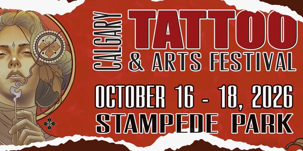 Calgary Tattoo & Arts Festival 2026 event poster